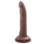 Realistyczny silikonowy penis z przyssawką 19 cm - 2