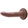 Realistyczny silikonowy penis z przyssawką 19 cm - 4