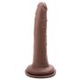 Realistyczny silikonowy penis z przyssawką 19 cm - 5