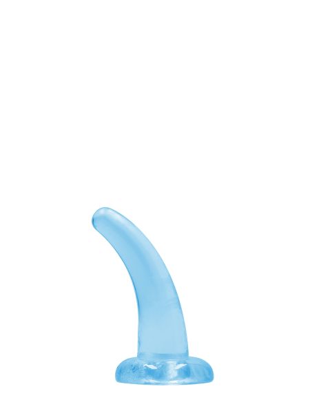 Małe gumowe dildo z mocną przyssawką 11,2 cm - 2