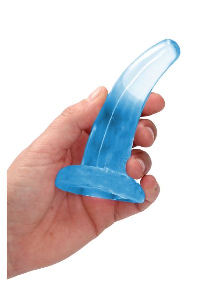 Małe gumowe dildo z mocną przyssawką 11,2 cm - 3