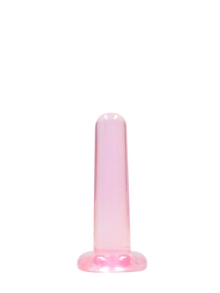 Małe dildo do penetracji pochwy i anusa róż12,7 cm - 2