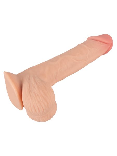 Realistyczny żylasty penis z przyssawką 19 cm - 11