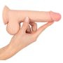Realistyczny żylasty penis z przyssawką 19 cm - 15