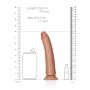 Duże realistyczne dildo z mocną przyssawką 20 cm - 8