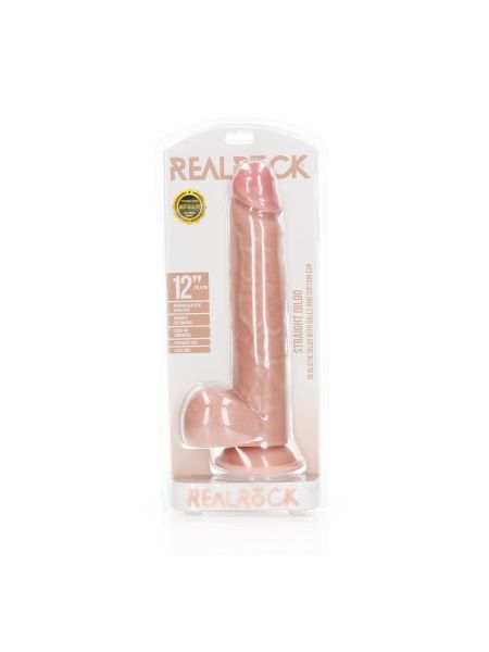 Realistyczny wielki penis żylaste dildo 34 cm