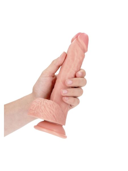 Sztuczny penis realistyczne dildo z przyssawką 23 cm