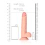 Sztuczny penis realistyczne dildo z przyssawką 23 cm - 7