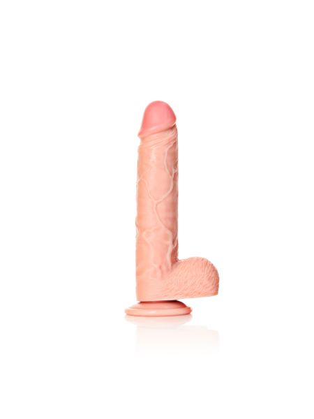 Duży żylasty penis dildo z mocnaą przyssawką 25 cm - 3