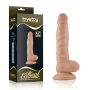 Dildo z przyssawką penis realistyczny żylasty - 2