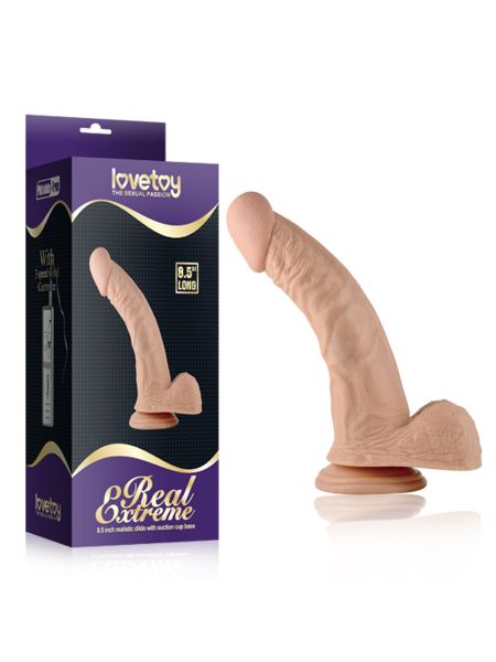 Erotyczne dildo giętki penis na przyssawce orgazm