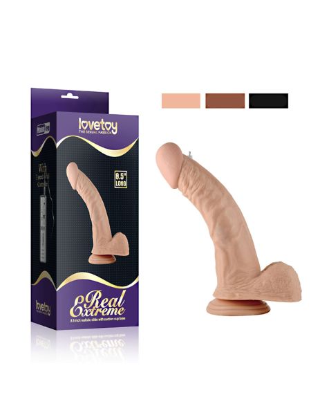 Erotyczne dildo giętki penis na przyssawce orgazm - 5