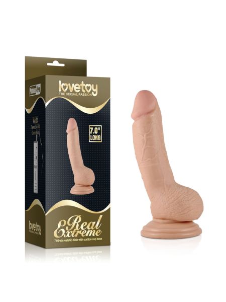 Gruby gumowy penis dildo zabawka sex przyssawka