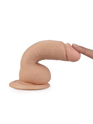 Potężne dildo przyssawka penis żylasty zabawka sex - image 2