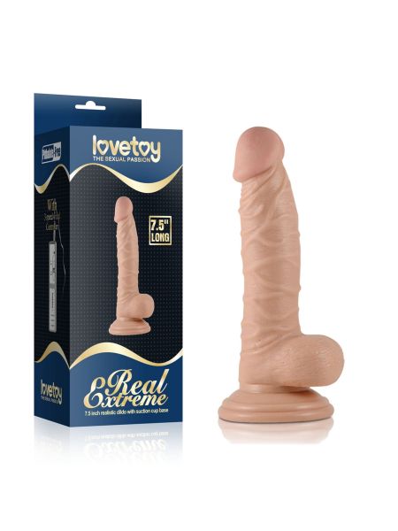 Sztuczny penis dildo zabawka sex z przyssawką - 5