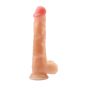 Delikatne dildo elastyczne i miłe w dotyku 24 cm - 3