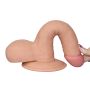 Dildo realistyczne z przyssawką żylaste 18 cm - 6