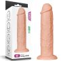 Długie potężne dildo z przyssawką i żyłami 28 cm - 2