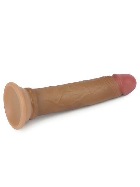 Duże giętkie dildo na przyssawce sex zabawka 18,5 - 5