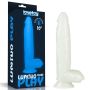 Elastyczne dildo podświetlane z przyssawką 25,5cm - 2