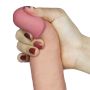 erotyczne dildo gumowe z przyssawka i wibracjami - 9