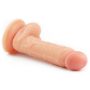 Giętki żyły penis gruby z przyssawką dildo 20 cm - 8