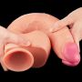 Grube realistyczne żylaste dildo przyssawka 30,5cm - 6