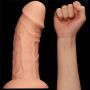 Ogromne dildo realistyczny wygląd przyssawka 24 cm - 5