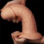 Ogromne dildo realistyczny wygląd przyssawka 24 cm - 8