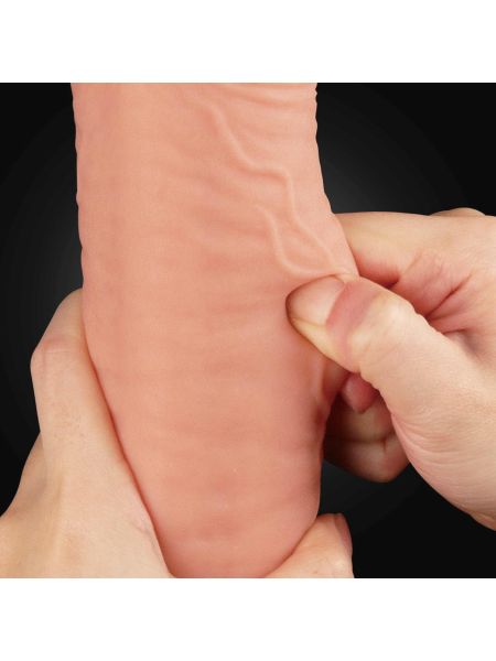 Ogromne dildo realistyczny wygląd przyssawka 30 cm - 4