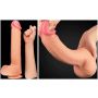 Ogromne dildo realistyczny wygląd przyssawka 30 cm - 14