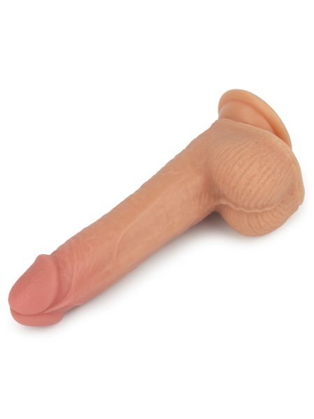 Realistyczne dildo  z przyssawką obrotowe 21,5 cm - 4