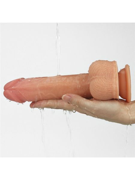 Realistyczne dildo  z przyssawką obrotowe 21,5 cm - 7