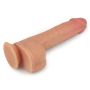 Realistyczne dildo  z przyssawką obrotowe 21,5 cm - 4