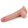 Realistyczne dildo silikonowe z przyssawką 20,5 cm - 8