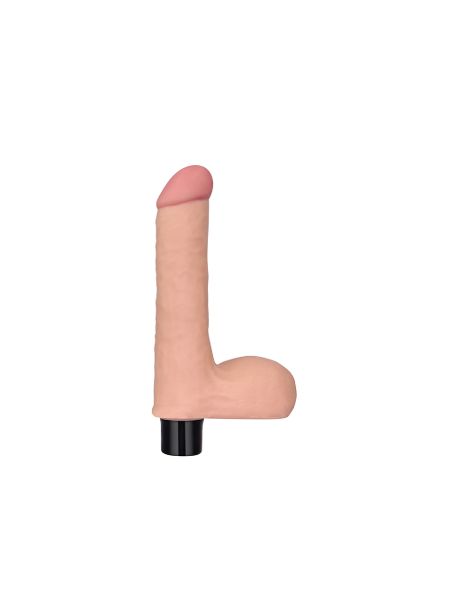Realistyczny wibrator penis z jadrami 17 cm - 3