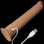 Realistyczne silikonowe żylaste sex dildo 26 cm - 14