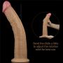 Realistyczne silikonowe żylaste sex dildo 26 cm - 20