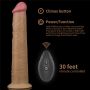 Realistyczne silikonowe żylaste sex dildo 26 cm - 21