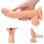 Strap-on elastyczne dildo realistyczny penis 21 cm - 14