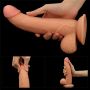 Strap-on elastyczne dildo realistyczny penis 21 cm - 22