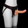 Strap-on elastyczne dildo realistyczny penis 21 cm - 23