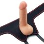 Strap-on z dildo realistyczny wygląd żylasty - 4