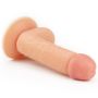 Wyżyłowany penis gruby z przyssawką dildo 18 cm - 8