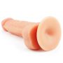 Wyżyłowany penis gruby z przyssawką dildo 20 cm - 6