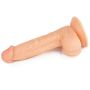 Wyżyłowany penis gruby z przyssawką dildo 20 cm - 13