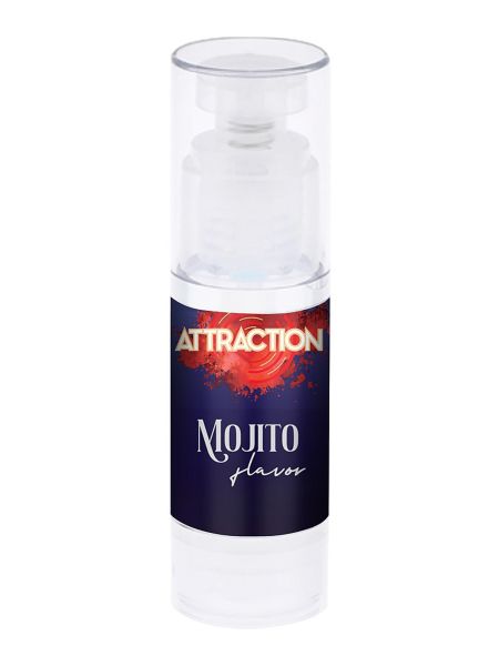 Żel jadalny do masażu Hot Kiss Smak Mojito 50ML - 3