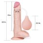 Żylaste dildo penis funkcja wytrysku pompowane 25 - 3