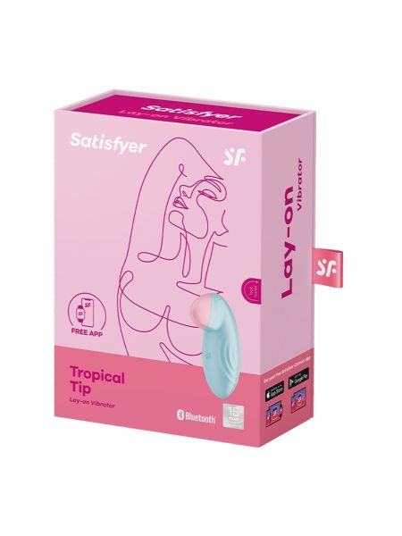 Stymulator łechtaczki Satisfyer Tropical Tip Blue - 6