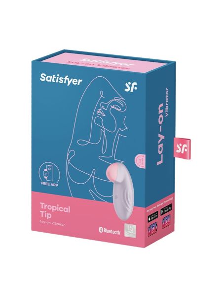 Stymulator łechtaczki Satisfyer Tropical Tip Lilac - 6